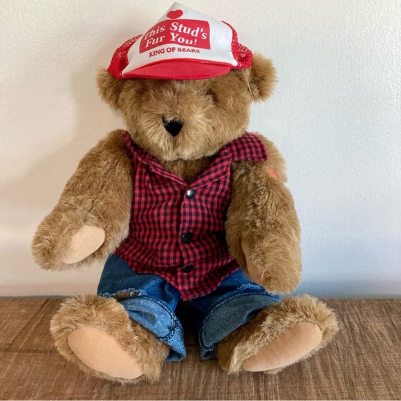 vermont bear company Other - Hot Fur Ya Valentines Bear Vermont Teddy Bear Company Trucker 🐻